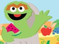 Jogo 123 Sesame Street: Encontre os Alimentos  online