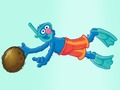 Jogo 123 Sesame Street: pia subaquática ou flutuador  online
