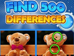 Jogo Encontre 500 Diferenças  online