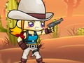 Jogo Zumbis de tiro de cowgirl online