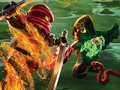 Jogo Ninjago Sumpf-Arena online