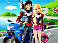Jogo Casal de moto  online