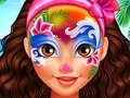 Jogo Oceania Princesa Moana Face Art online