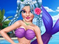 Jogo Princesa Sereia Maquiar Estilo  online