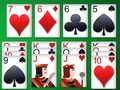 Jogo Paciência Freecell Incrível  online