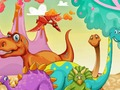 Jogo Miniatura oculta do mundo dos dinossauros  online