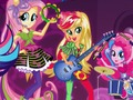Jogo Equestria Girls: Batalha das Bandas  online