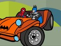Jogo Livro para colorir de carros de super-heróis  online