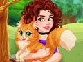 Jogo Olivia doma um gato  online