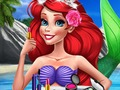 Jogo Princesas: maquiagem de verão  online