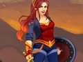 Jogo Vestir Mulher Maravilha Guerreira Amazona  online