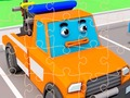 Jogo Caminhões infantis de desenho animado  online