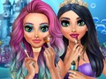 Jogo Salão de maquiagem para sereias  online