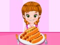 Jogo Concurso de Comer Princesa Hotdog  online