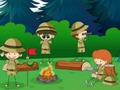 Jogo Acampamento: objetos escondidos  online