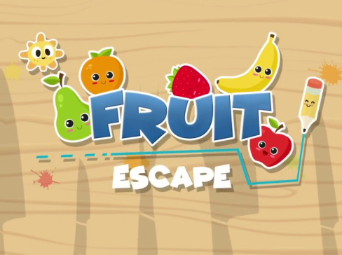 Jogo Escape de frutas: Desenho Linha online
