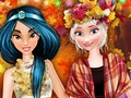 Jogo Princesas: baile formal de outono da faculdade  online