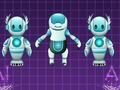 Jogo Robôs: jogo de cartão de memória  online