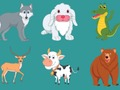 Jogo Aprenda o jogo dos animais  online