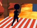 Jogo O chão é um corredor de lava  online
