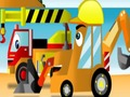 Jogo Diferenças de caminhões de desenhos animados  online