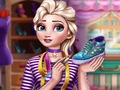 Jogo Design de tênis Princesa Frozen  online