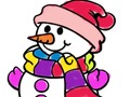 Jogo Livro para colorir de inverno  online