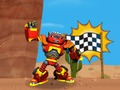 Jogo Carros flash e milagrosos: código do programa de pilotos de robôs  online
