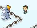 Jogo Esqui de neve em ziguezague  online