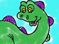 Jogo Dinossauro livro para colorir  online