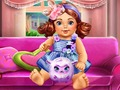 Jogo Jardim de infância: vestir-se  online