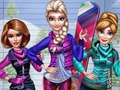 Jogo Viagem de esqui no inverno  online