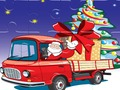 Jogo Jigsaw de caminhões de Santa  online