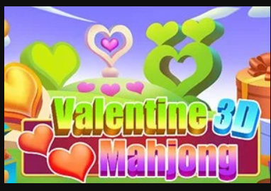 Jogo Valentine 3d Mahjong online