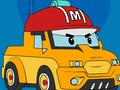 Jogo Robocar Livro De Colorir  online