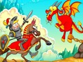 Jogo Cavaleiro e dragões  online