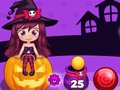 Jogo Bubble Shooter Dia das Bruxas  online