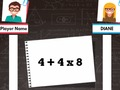 Jogo Matemática Trivia ao vivo  online