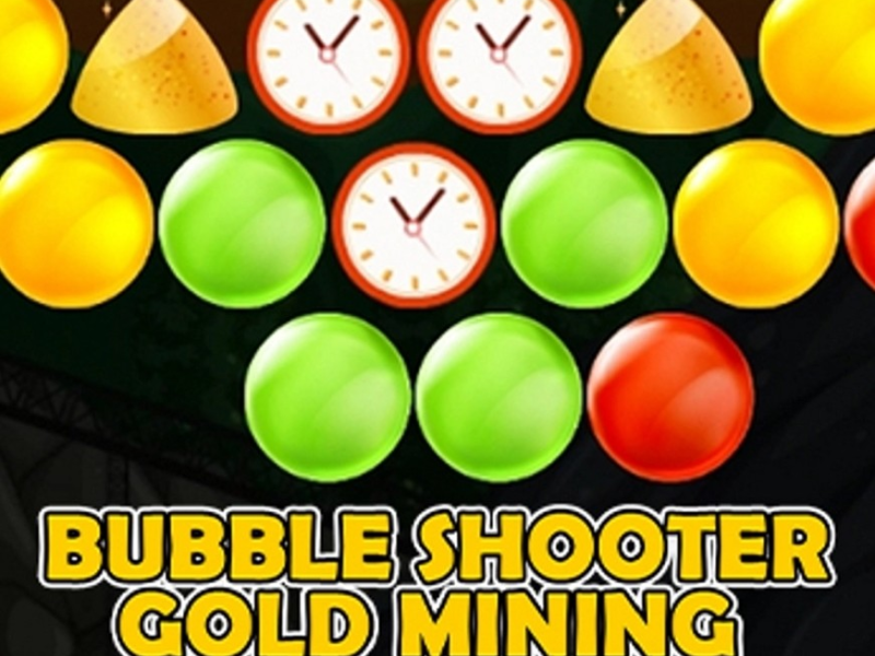 Jogo Mineração de ouro de atirador de bolhas online