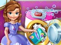 Jogo Dia da Princesa Jovem Lavanderia  online