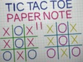 Jogo Tic Tac Toe Paper Nota II  online
