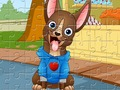Jogo Quebra-cabeça bonito dos filhotes de cachorro  online