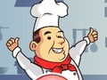 Jogo Atirador feliz da bolha do cozinheiro chefe  online