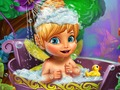 Jogo Banho do bebê do duende  online