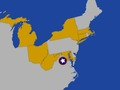 Jogo Questionário do mapa dos EUA  online