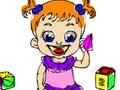 Jogo De Volta à Escola: Baby Doll Coloring  online
