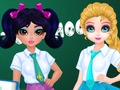 Jogo Concurso de Design de Mochilas Escolares Jacqueline e Eliza  online