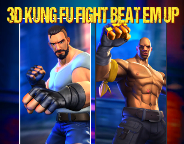 Jogo 3D Kung Fu Fight bate -o online