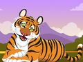 Jogo Jigsaw Tiger online