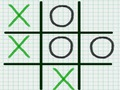 Jogo Nota do papel de Jogo da velha  online